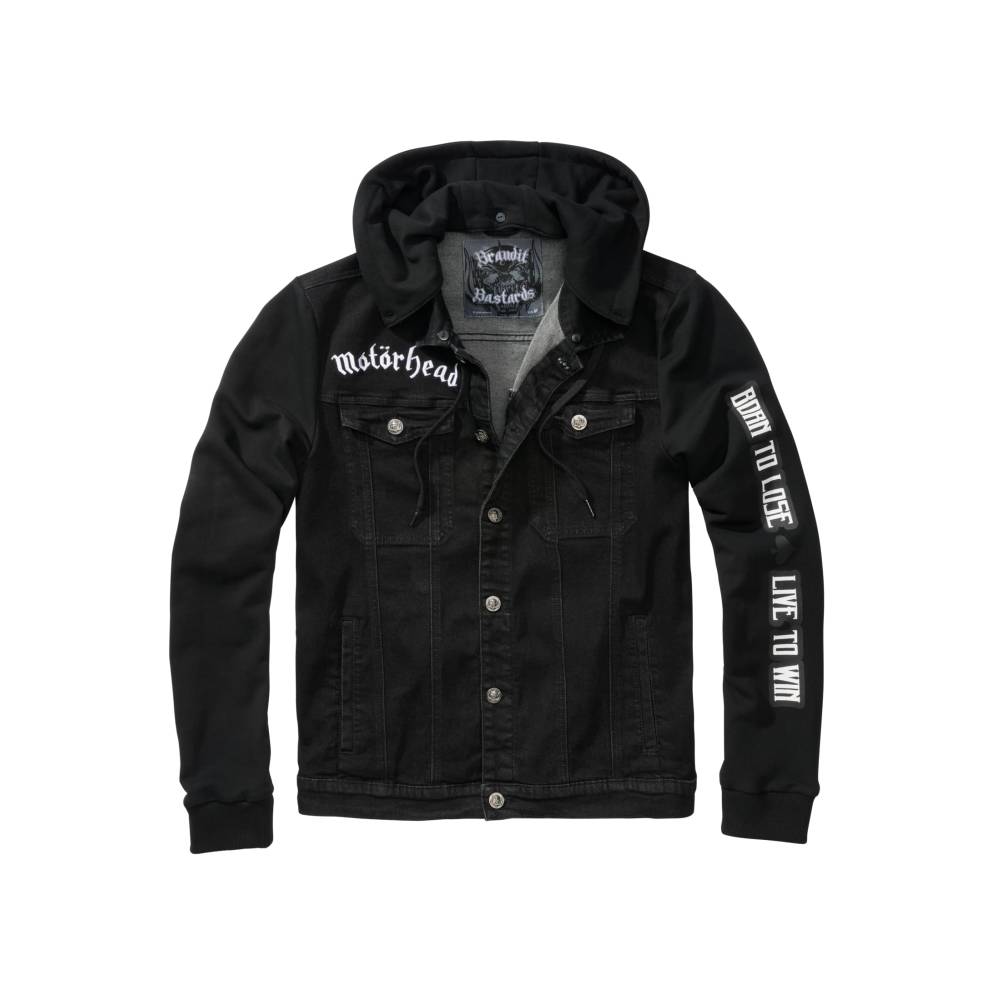 Brandit Motorhead - Cradock Denimjacket Jacket - Zwart